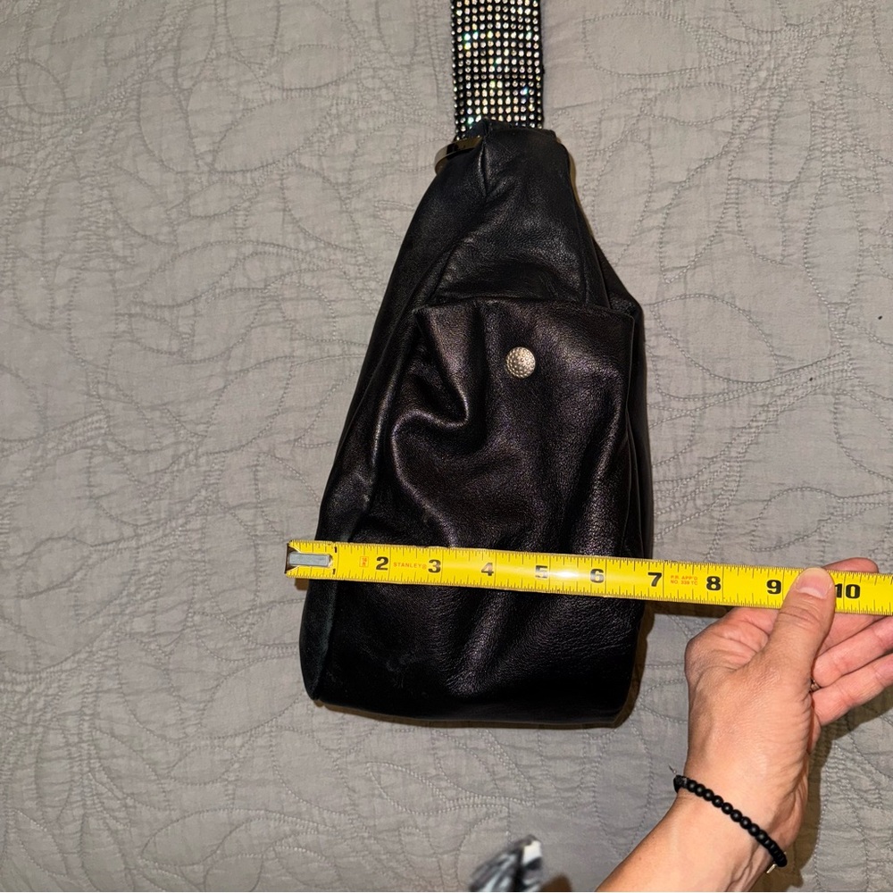 DX Touch Black Luxury Handbag - Picture 12 of 16